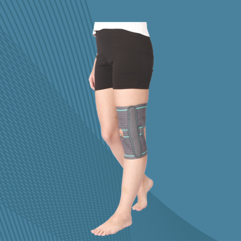 ELASTIC KNEE HINGED SUPPORT
